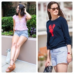 ° J. Crew Seersucker Shorts °